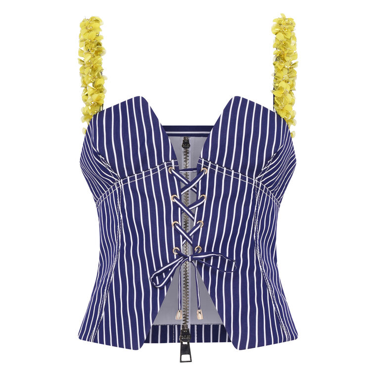 Sporty Bustier Top image number null