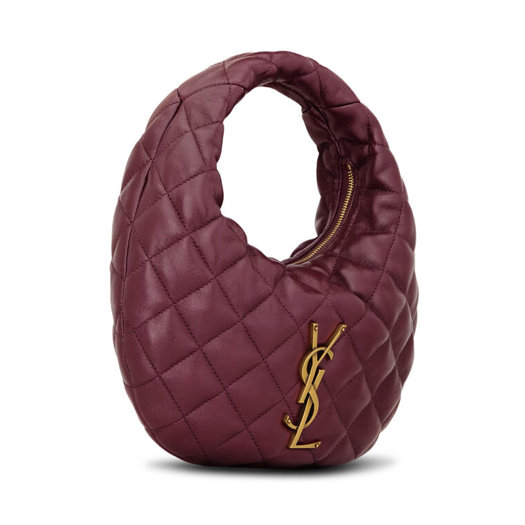 Icarino Quilted Hobo Bag image number null