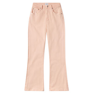 Goldie Mid-Rise Kick Flare Jean