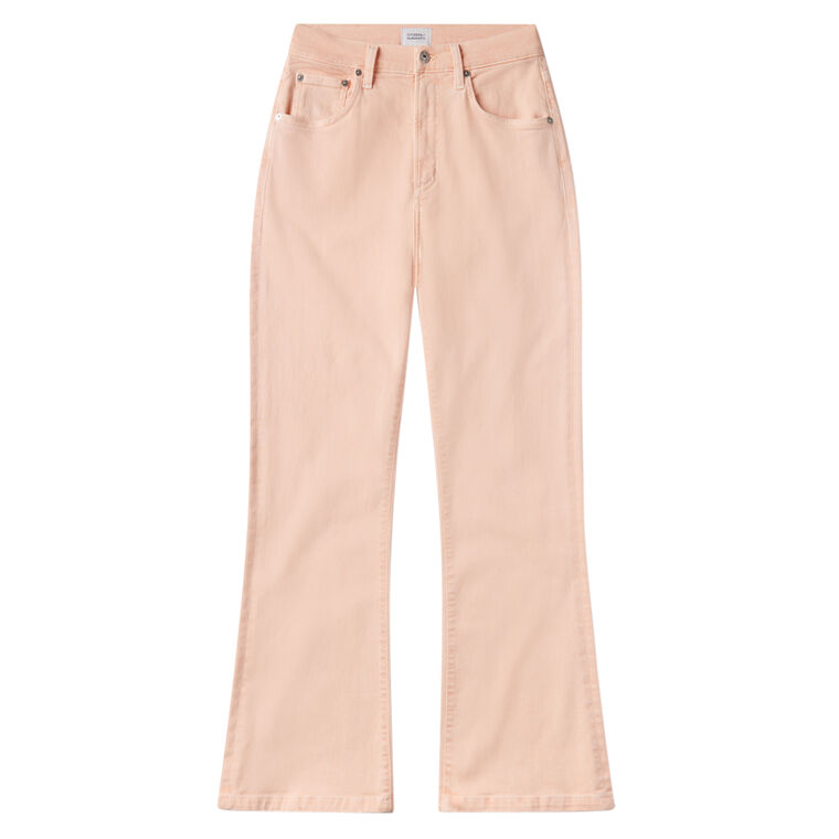 Goldie Mid-Rise Kick Flare Jean image number null