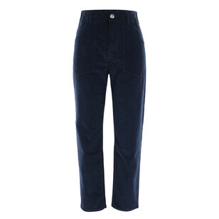 Arya Straight-Leg Corduroy Pants