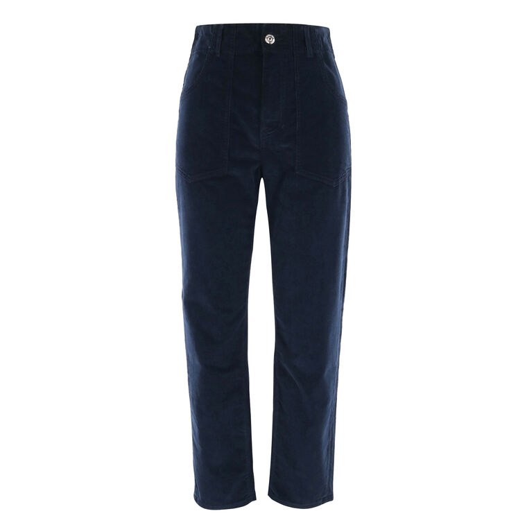 Arya Straight-Leg Corduroy Pants image number null