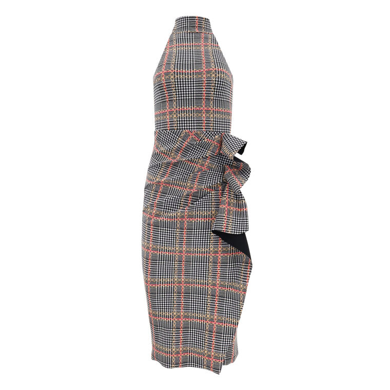 Amenadiel Print Halter Dress image number null