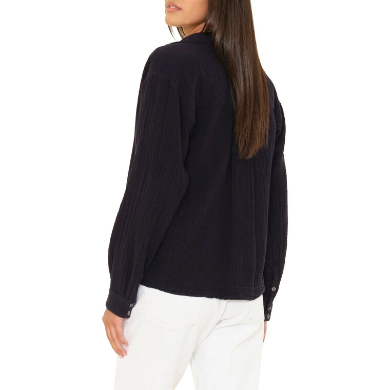 Brody Long Sleeve Popover Top image number null
