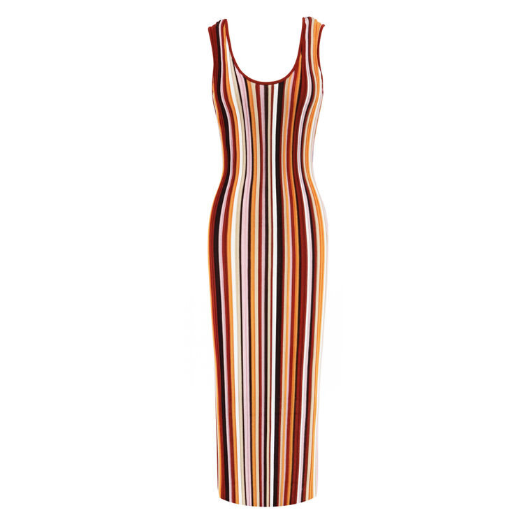 Kerry Sleeveless Knit Midi Dress image number null