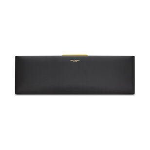 Midnight Small Clutch In Satin