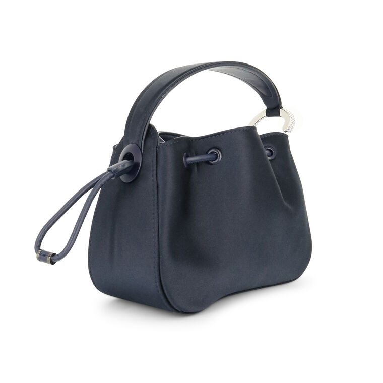 Crystal Pave Nano O Handle Bag image number null