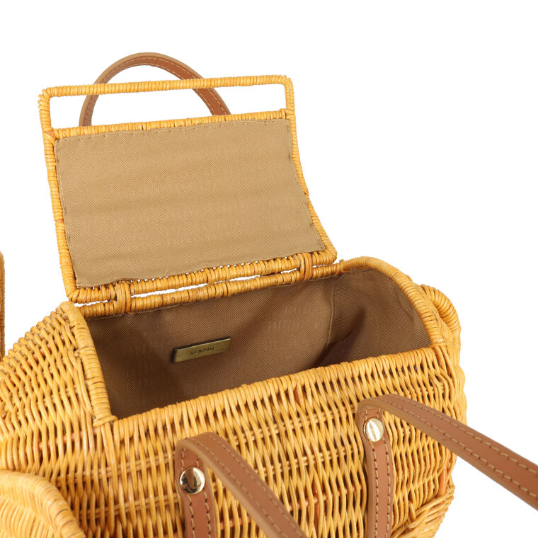 Richard Elephant Wicker Bag image number null