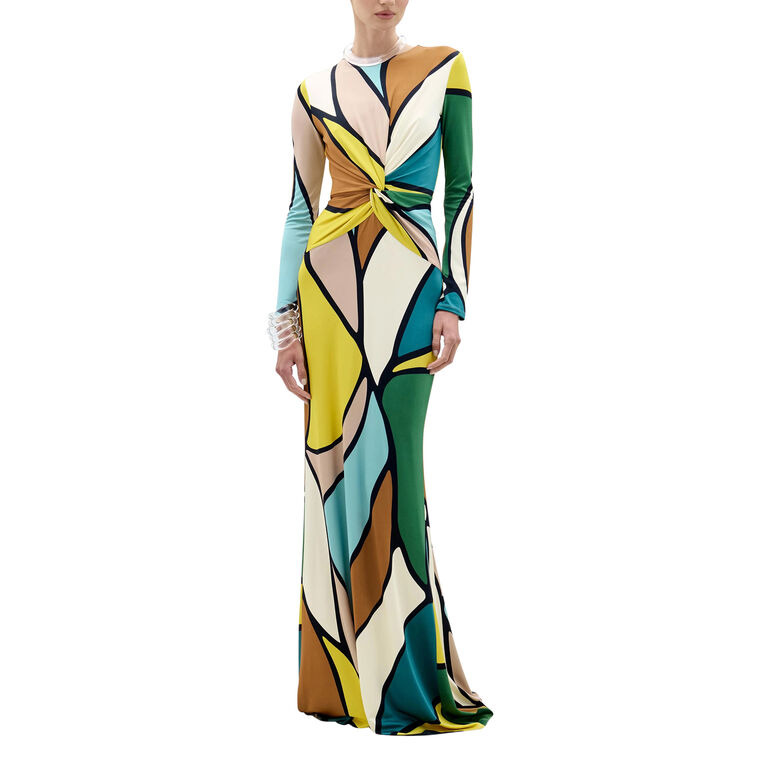 Lucian Long Sleeve Maxi Dress image number null