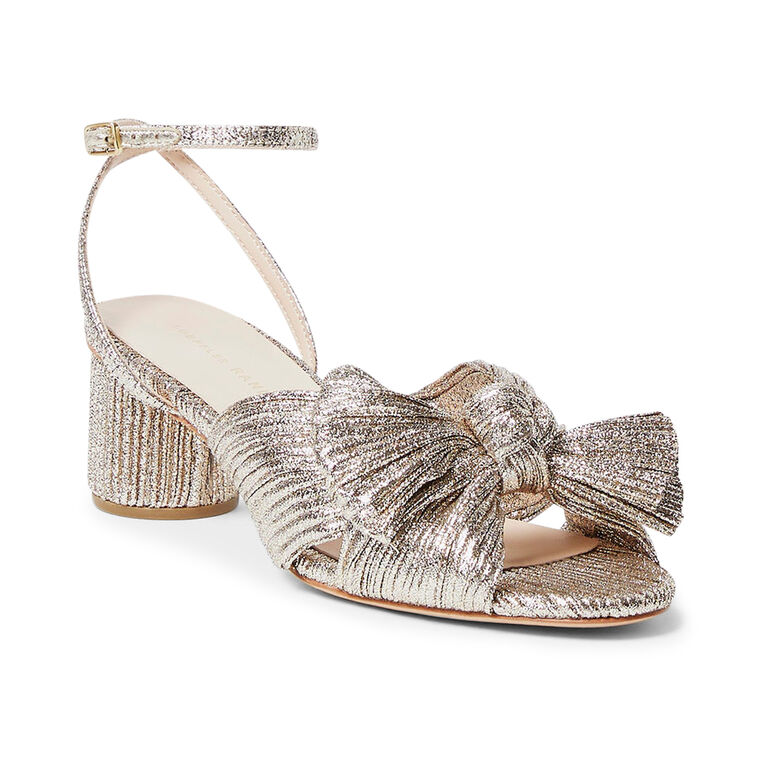 Dahlia Pleated Bow Heel image number null