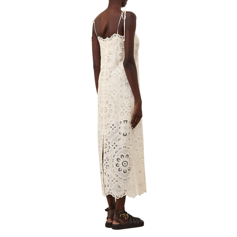 Rhiannon Embroidered Sleeveless Midi Dress image number null