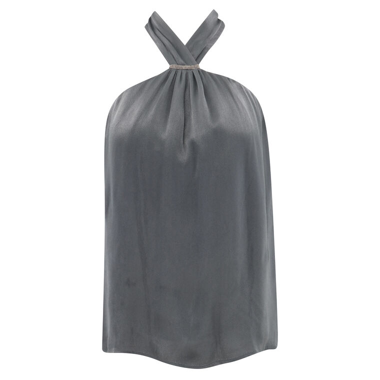 Berry Halter Top image number null