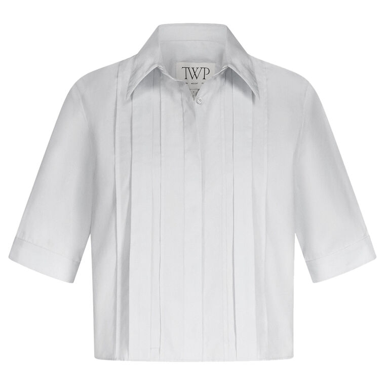 Short Lived Shirt with Pleated Placket image number null