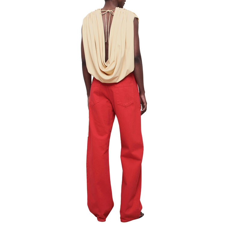 Naia Sleeveless Draped Top image number null