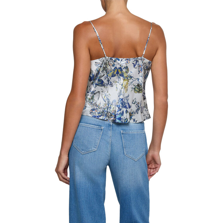 Calista Cowl Neck Silk Camisole image number null