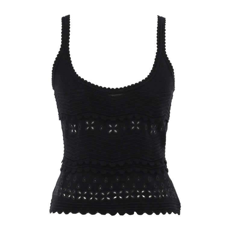 Esme Eyelet Knit Camisole image number null