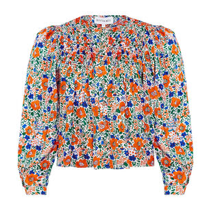 Daphne Long Sleeve Button Front Top