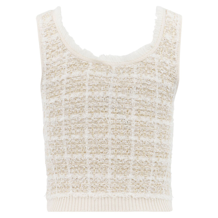 Florentine Tweed Tank Top image number null