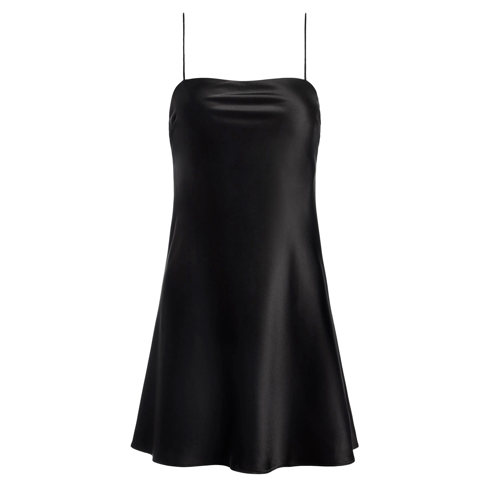 Noelie Cowl Back Mini Dress With Bow