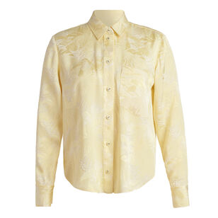 Vie Long Sleeve Button-Up Top