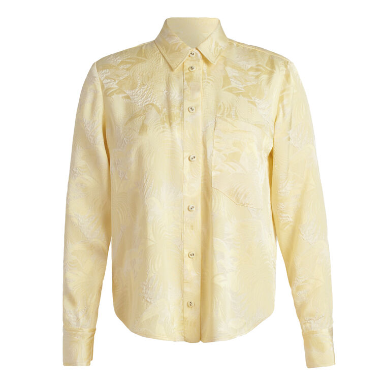 Vie Long Sleeve Button-Up Top image number null