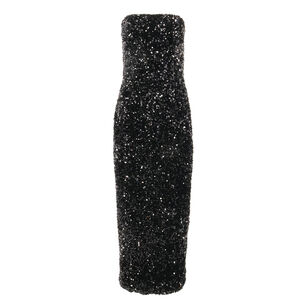 Leslie Sequin Midi Dress