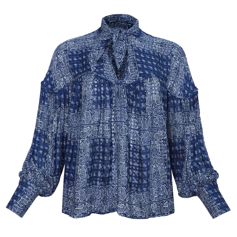 Celeste Paisley Blouse image number null