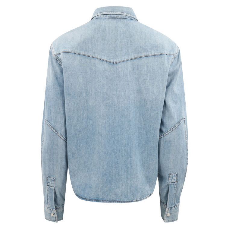 Cropped Western Shirt image number null