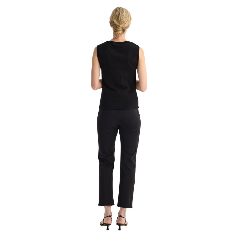 Cigarette Leg Scuba Trouser image number null
