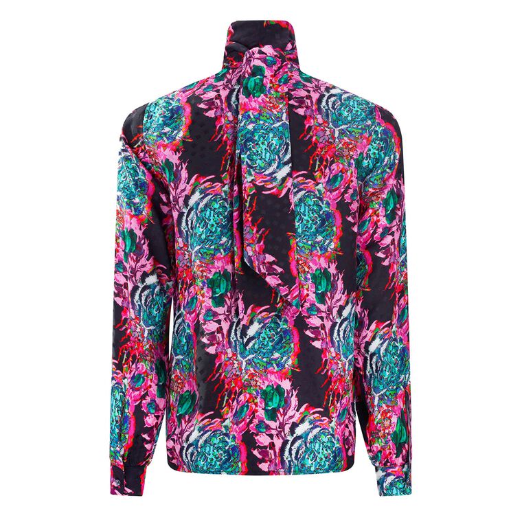Acid Trip Bianca Long Sleeve Blouse image number null
