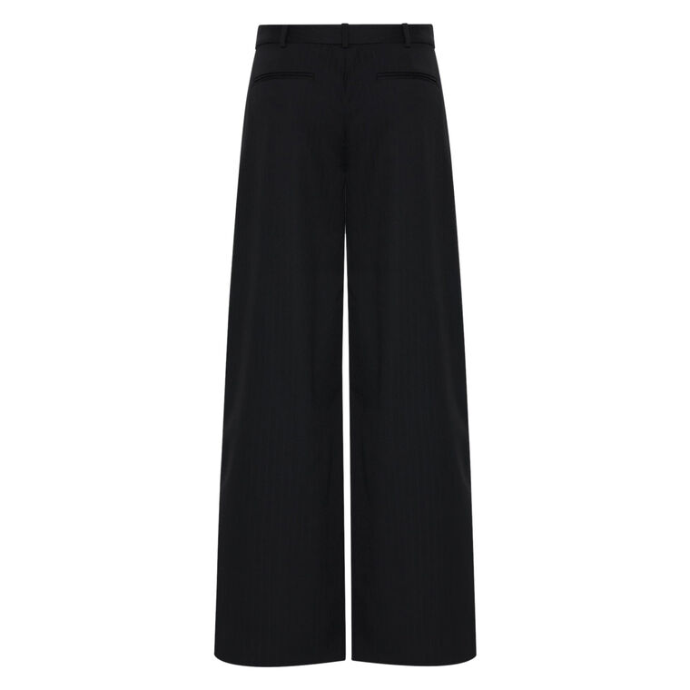 Side Stripe Homme Mid-Rise Wide-Leg Pant image number null