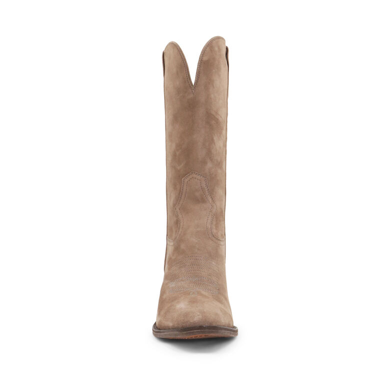 Leigh Anne Suede Mid Calf Boot image number null