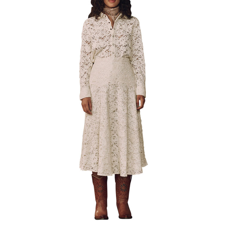 The Relic Lace Saddle Skirt image number null
