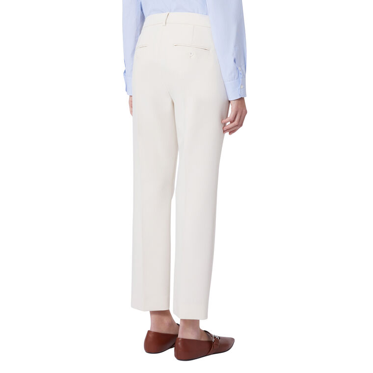 Drana Cropped Straight-Leg Trousers image number null