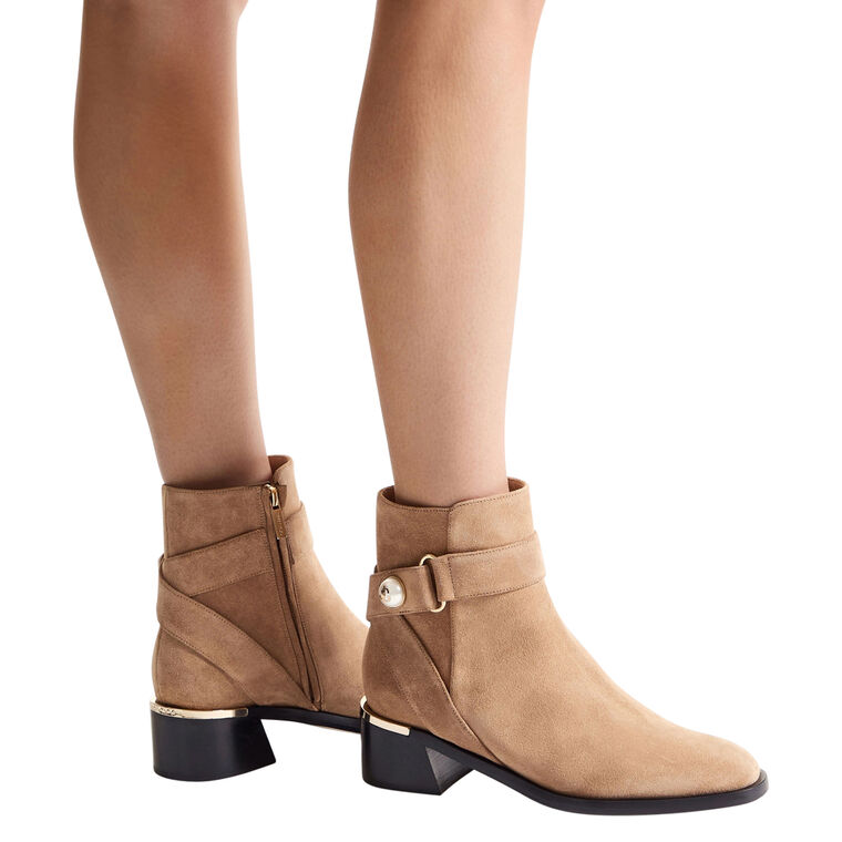 Noor 45mm Velvet Suede Bootie image number null