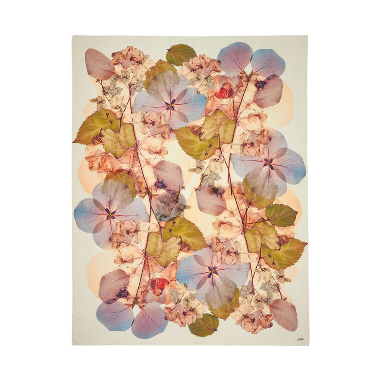 Romy Printed Silk Scarf image number null