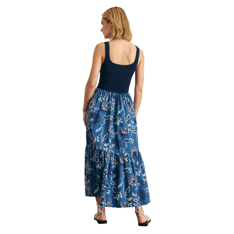 Josephina Sleeveless Tiered Midi Dress image number null