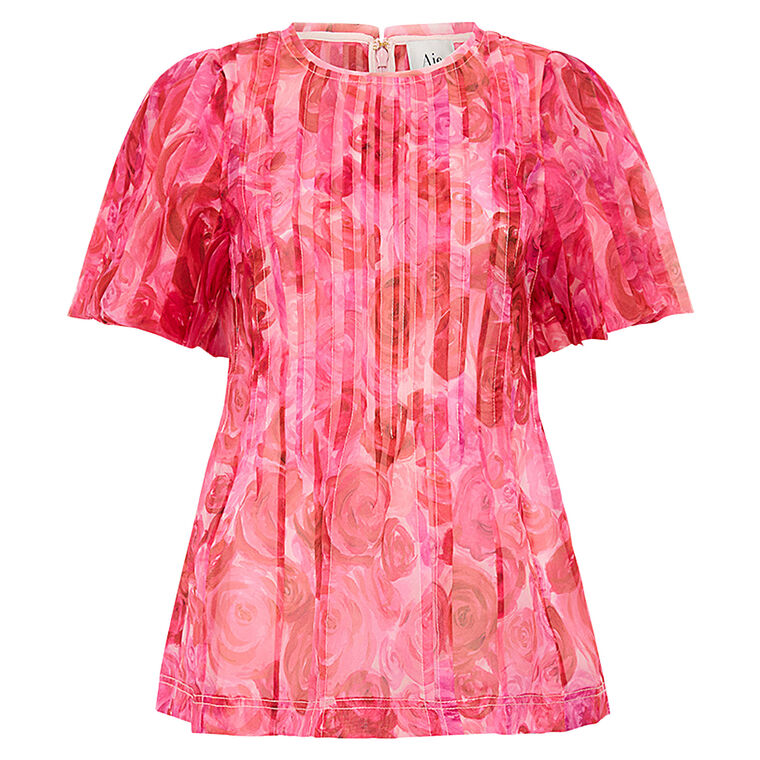 Stella Linear Ruffle Top image number null