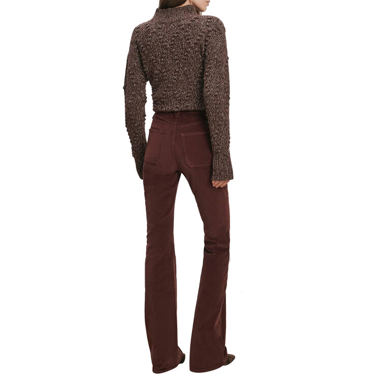 Beverly Patch Pocket Corduroy Skinny Flare Pant image number null