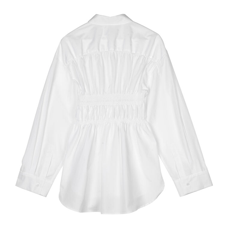 Braxton Long Sleeve Collared Cotton Shirt image number null