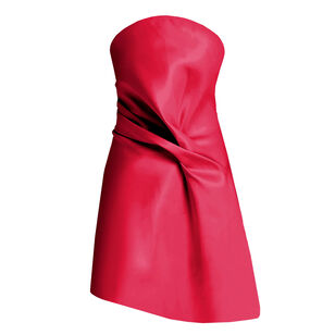 Kate Liquid Draped Mini Dress