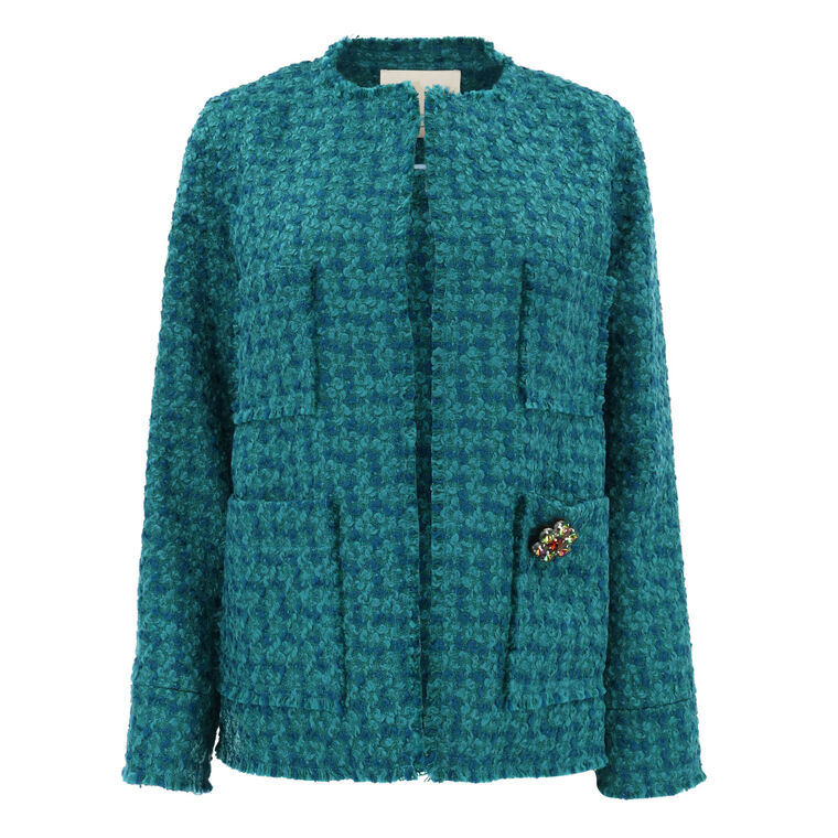 Boucle Tweed Jacket image number null