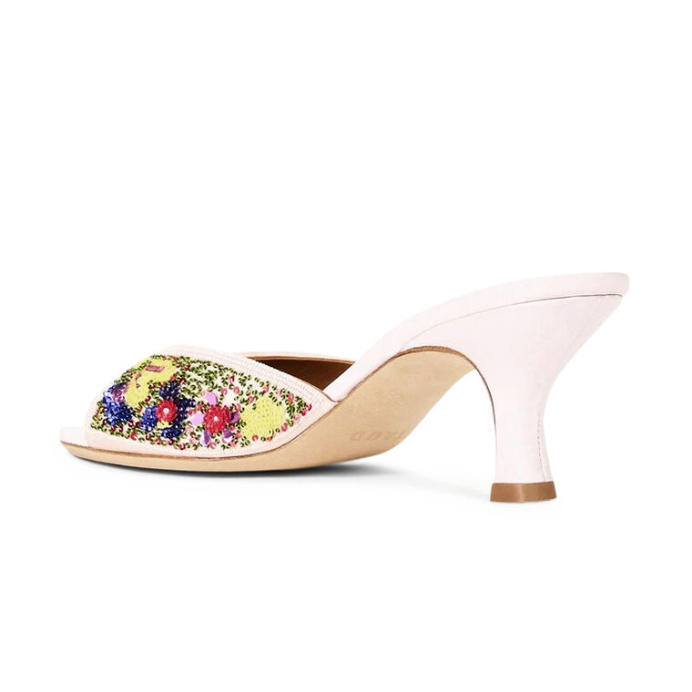 Brigitte Beaded Wildflower Mule image number null