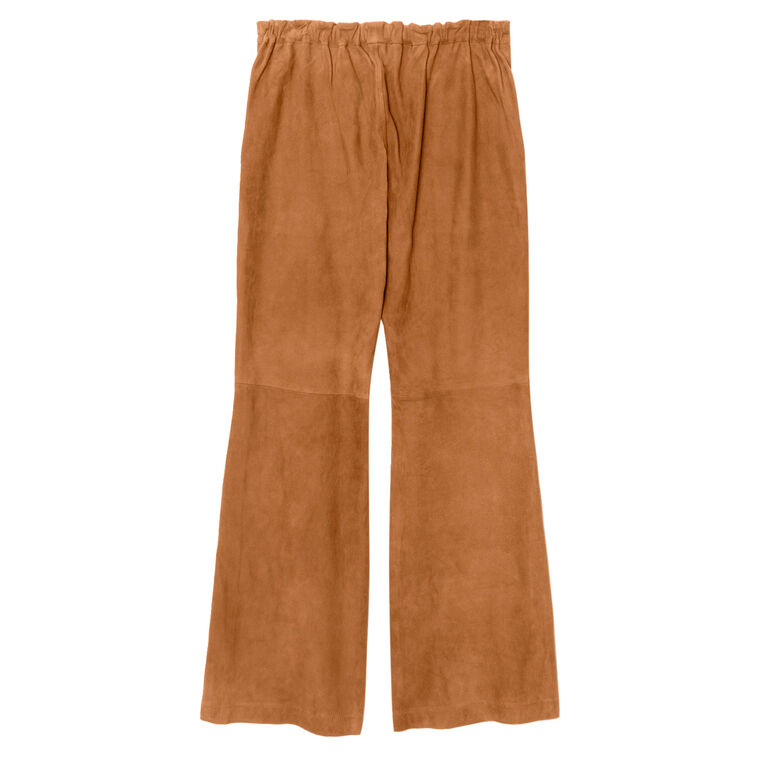 Clyde Suede Flare Pant image number null