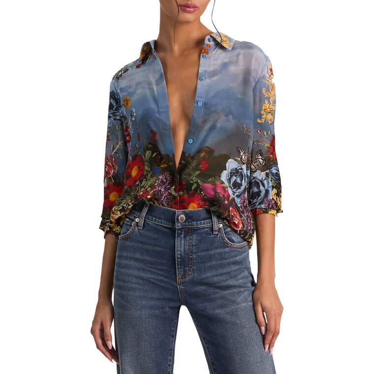 Willa Silk Blouse image number null