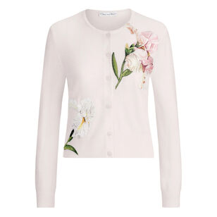 Classic Embroidered Cardigan