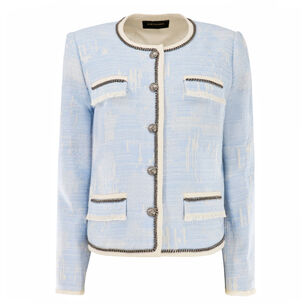 Lark Fringed Chain-Trim Jacket