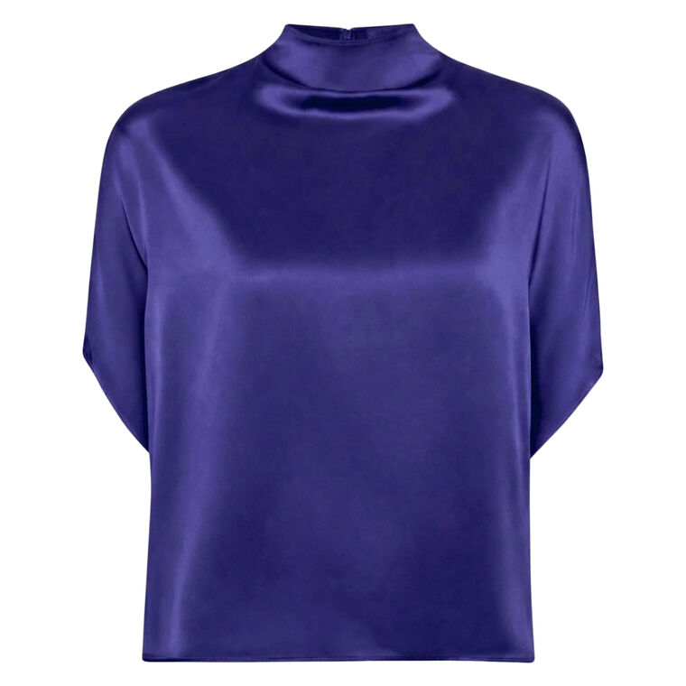 Satin Cape Tee image number null