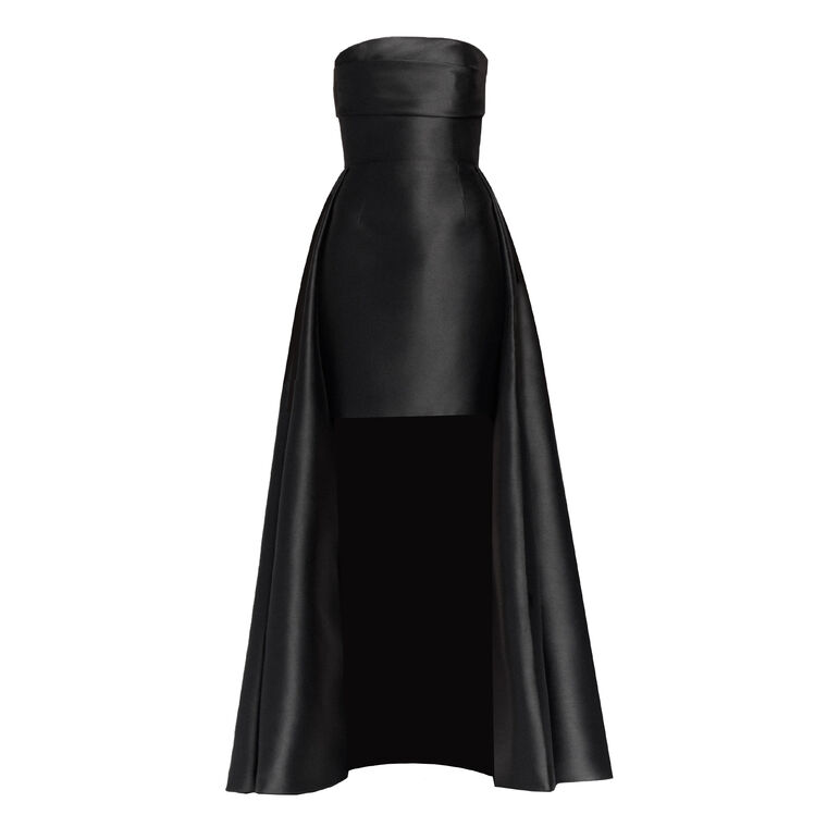 Solace London Trina Strapless Mini Dress With Train | Tootsies Solace London Trina Strapless Mini Dress With Train | Tootsies