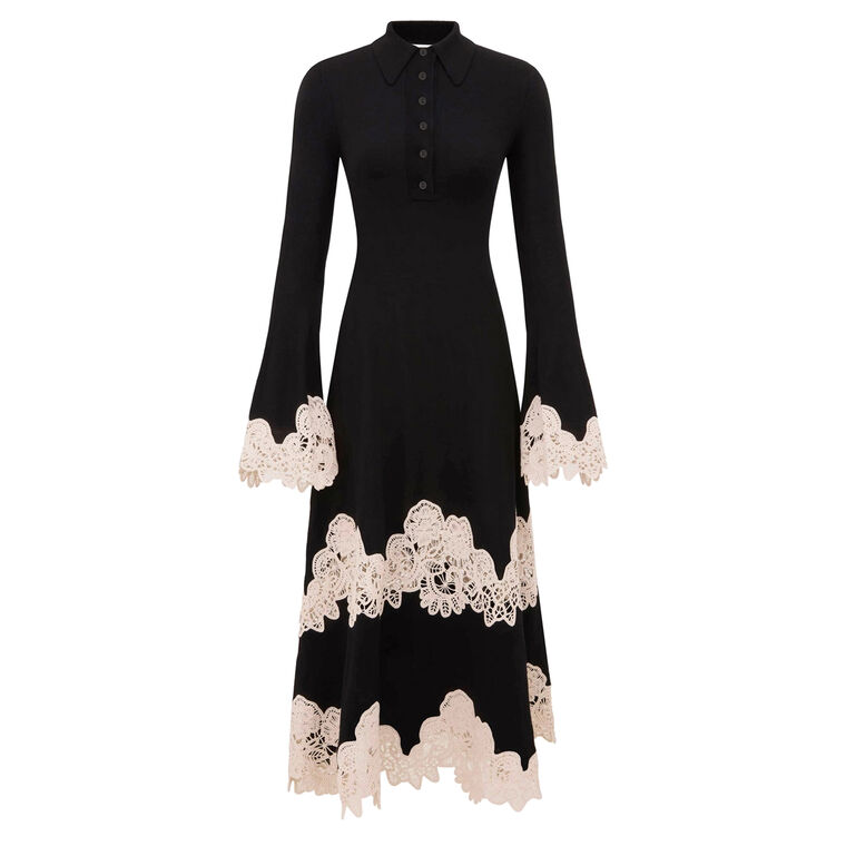 Valiant Merino Lace Dress image number null